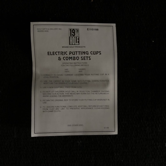 🌺PUTTING GREEN INDOOR AUTOMATIC RETURN - Picture 8 of 9